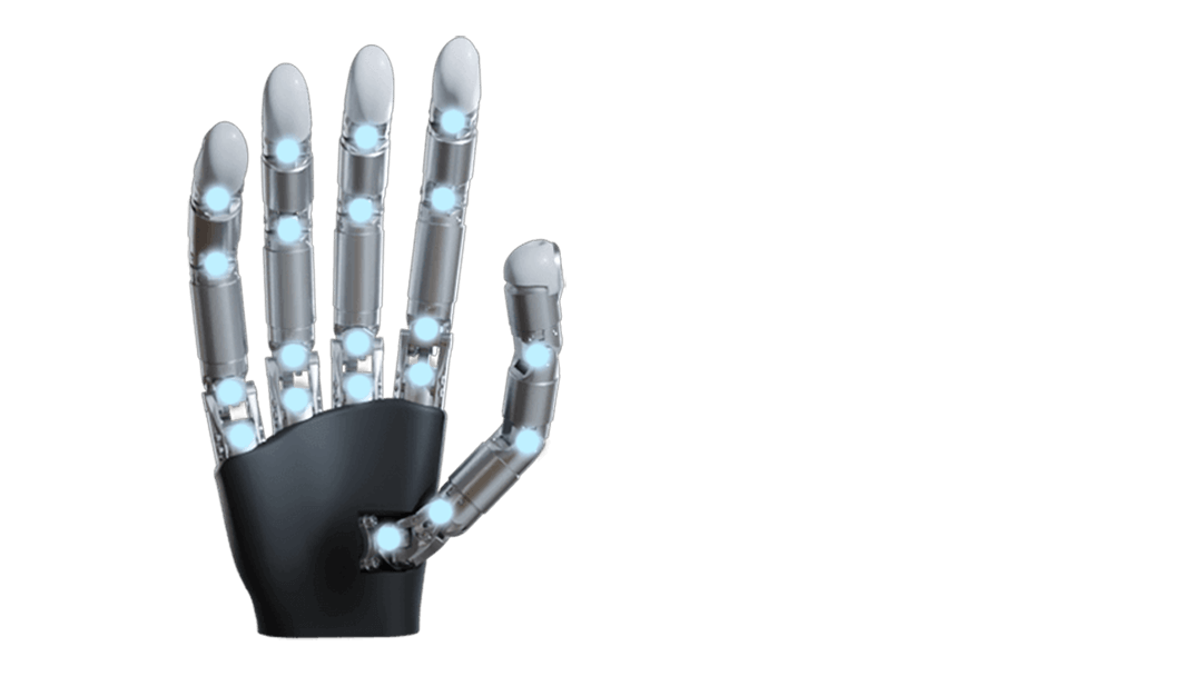 20 Active DOFs.
Dexterity beyond imagination.